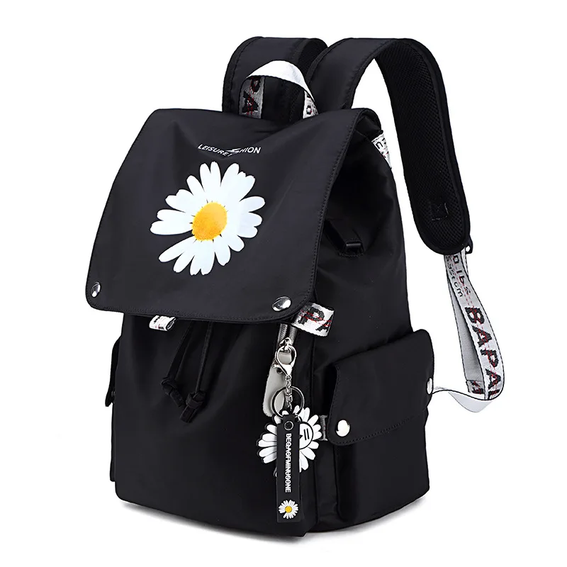 

Large School Bags For Teenage Girls School Backpack Female Fashion Backpack Flower Women Backpack Waterproof Student Schoolbags