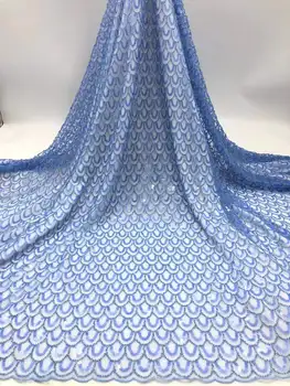 

french lace fabric with sequins new 2020 shining lace fabric wholesale for party dress 5 yard