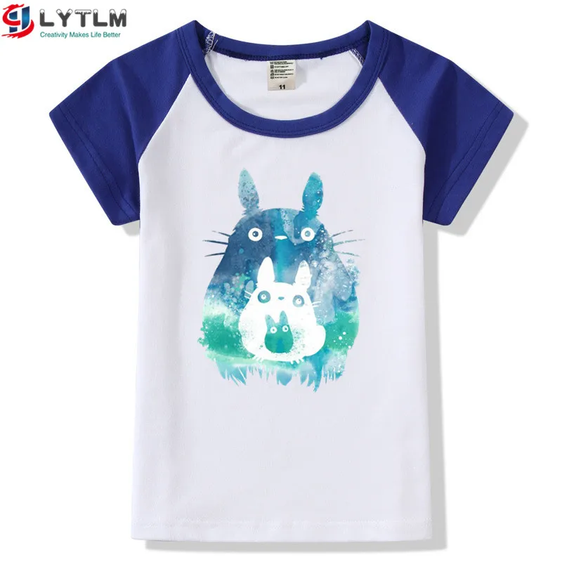 LYTLM Totoro/футболка детская футболка «Мой сосед Тоторо» Fille Koszulki Meskie/футболка для мальчиков Осенняя детская одежда XXX для девочек