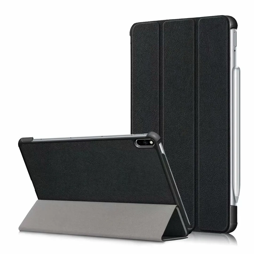 Магнитный кожаный чехол для Huawei MatePad Pro 10 8 2019 MRX-W09 W19 AL09 AL19 крышка + Защитная пленка