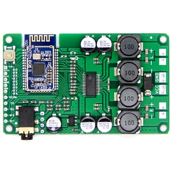 

2X15W Bluetooth Audio Amplifier Board Wireless Bluetooth 5.0 Amplificador AUX Support Serial Command Change Name Password