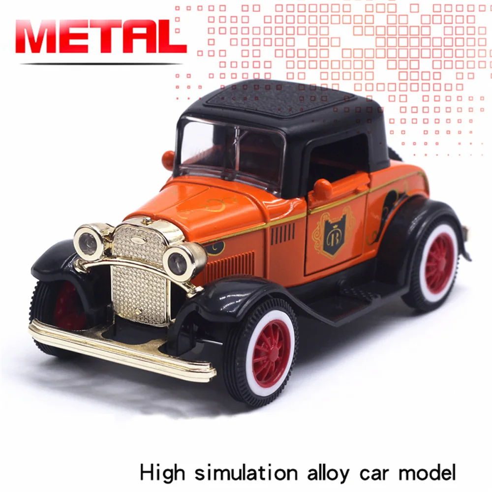 1/32 классический ретро автомобиль винтажная модель автомобиля игрушки старый
