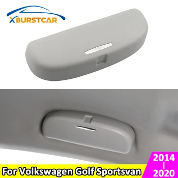 

For Volkswagen VW Golf Sportsvan 2014 2015 2016 2017 2018 2018 2020 Car Interior Sunglasses Holder Storage Box Glasses Case