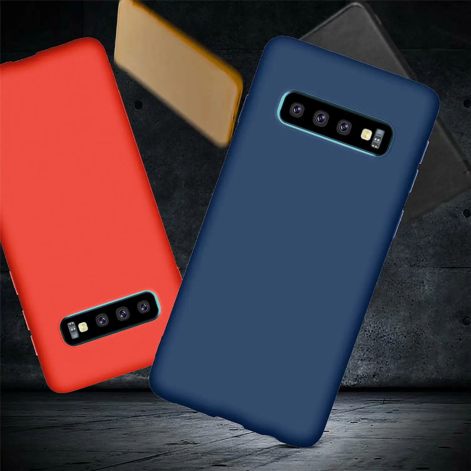 Мягкий ТПУ чехол без отпечатков пальцев для Samsung Galaxy J2 Core J260 J4 J6 Plus A7 2018 A10 20 30 40 50 70