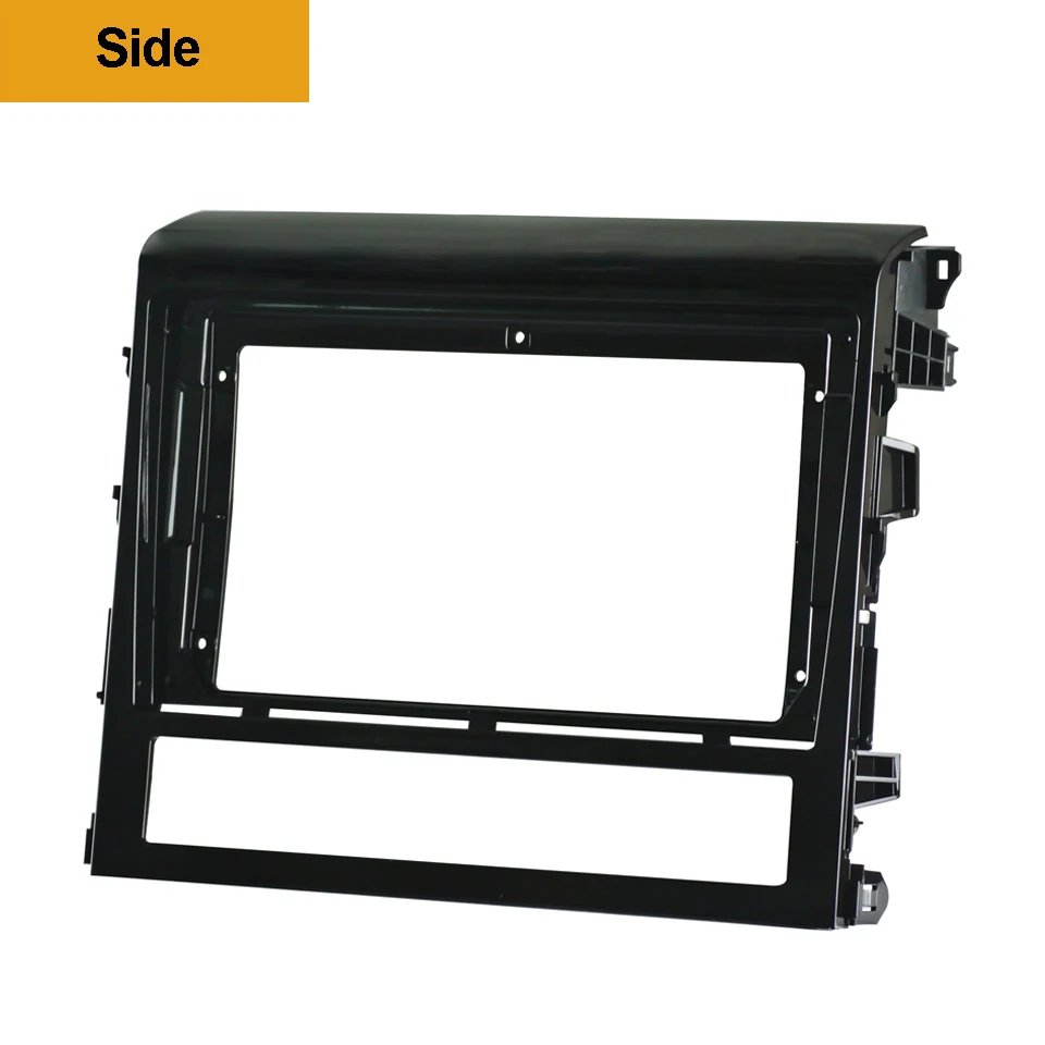 1/2Din Car DVD Frame Audio Fitting Adaptor Dash Trim Kits Facia Panel 9" For Toyota LAND CRUISER+ Double Din Radio Player