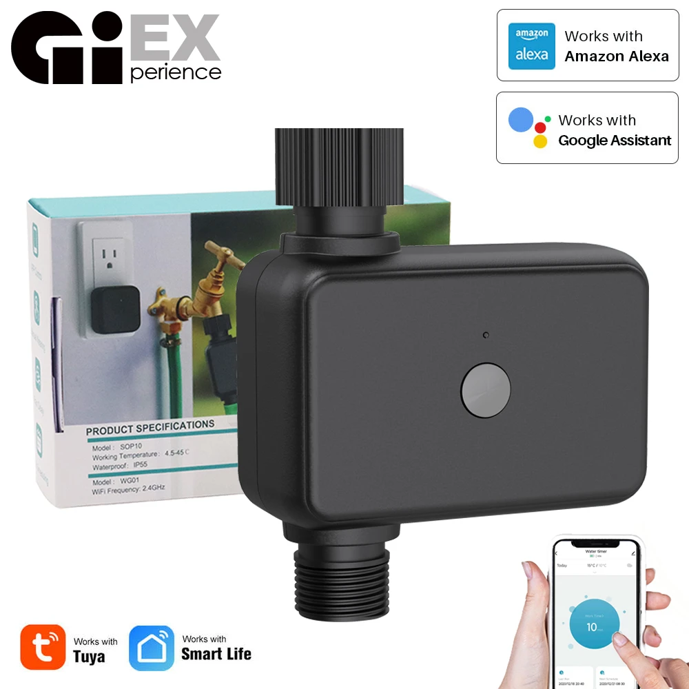 SONOFF Zigbee 3.0 Smart Irrigation Timer, Watertimer voor