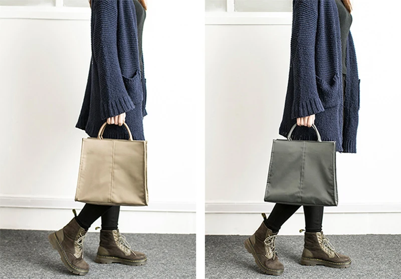 Alasir водонепроницаемые винтажные чистые Оксфордские сумки для женщин Простые портфели повседневная мужская сумка унисекс Оксфорд большая