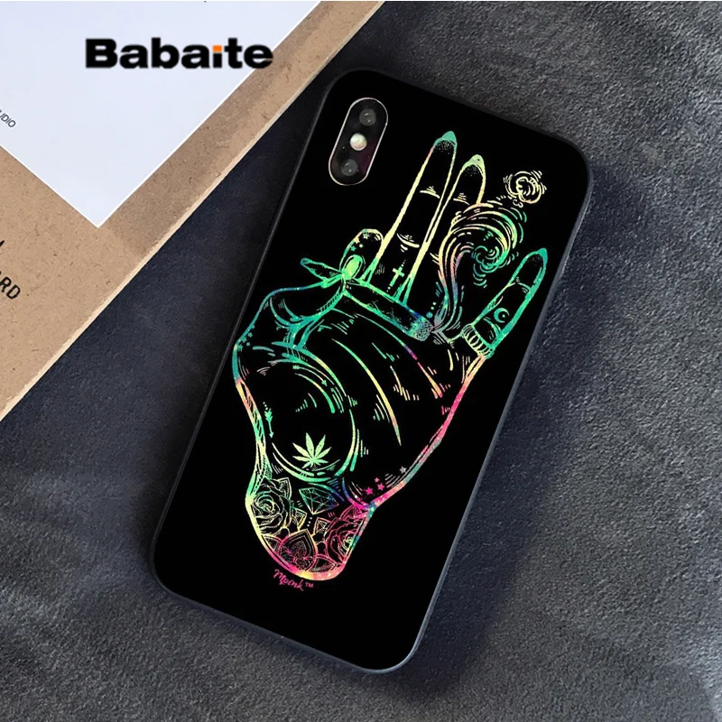 Babaite сигарета с табаком для курения Специальное предложение Роскошный чехол для телефона чехол для iPhone 8 7 6 6S Plus 5 5S SE XR X XS MAX Coque Shell - Цвет: 5