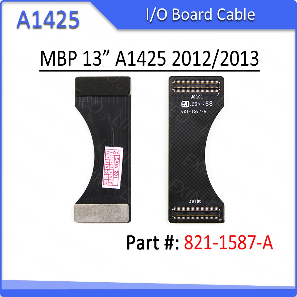 Новый разъем для ввода/вывода USB HDMI платы A1425 гибкий кабель 821-1587-A MacBook Pro 13 &quotRetina 2012