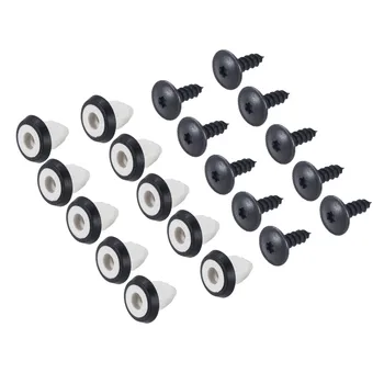 

mitsooning 20Pcs Car Mudguard Screws Bumper Skirt Torx Screws Clips for VW Golf 6 Bora Magotan POLO