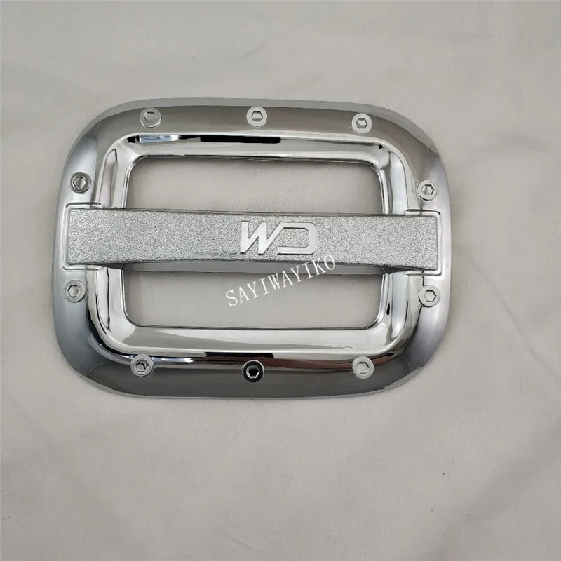 Крышка автомобильного топливного бака хромированная крышка ABS для Toyota Vanguard 4WD 2010