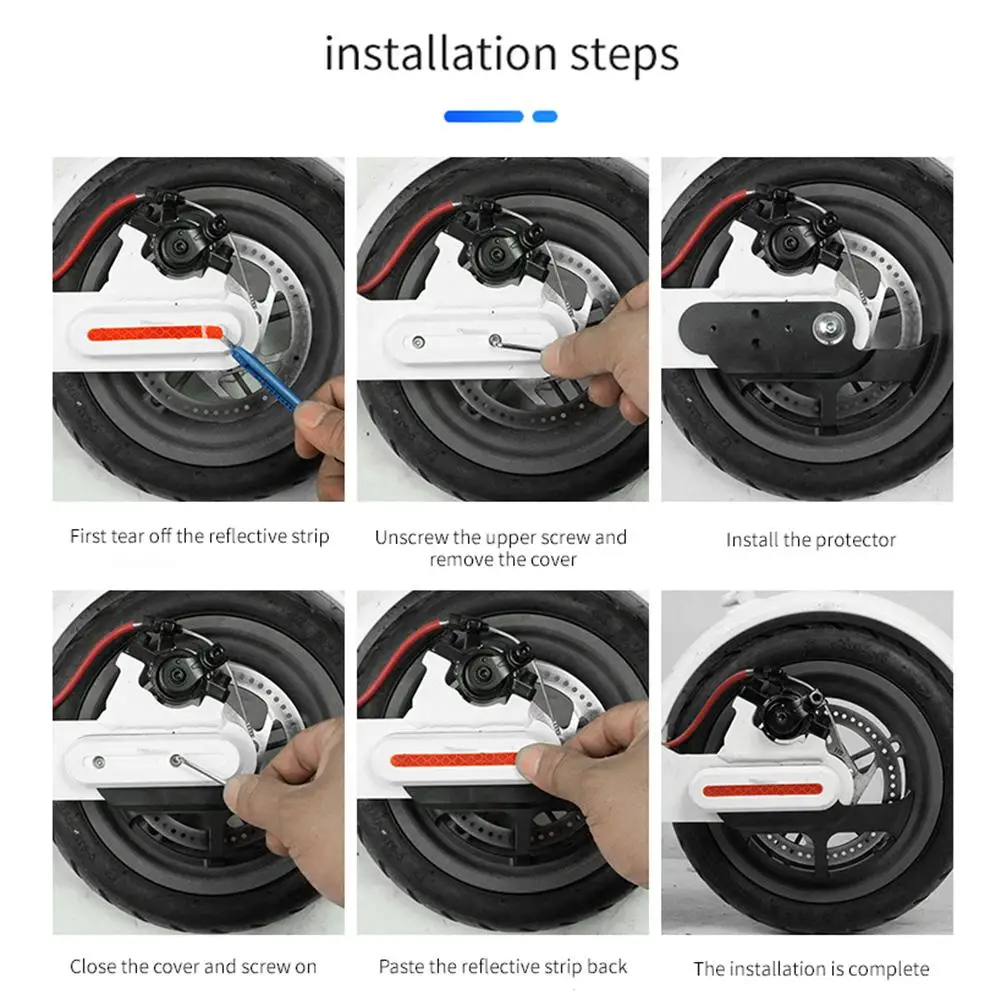 Защитная крышка дискового тормоза для электроскутера Xiaomi M365 Pro|Детали и