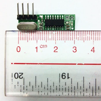 

1 Set 433Mhz RF Superheterodyne Receiver Transmitter Module Kit With Antenna Q6PA