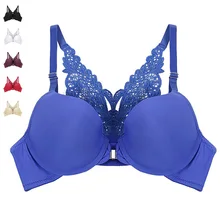 Сексуальный кружевной бюстгальтер для женщин, бюстгальтер с застежкой спереди, бюстгальтер пуш-ап, сексуальный бюстгальтер на косточках, модные женские бюстгальтеры, нижнее белье