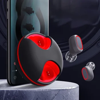 Wireless Headphones TWS Bluetooth 5 0 In ear Earphone Noise Reduction Waterproof Headset For Sports