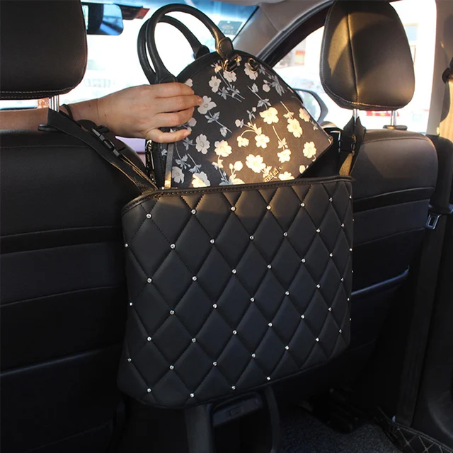 Luxury Leather Car Key Case Crystal Crown Hangings Organizer Portable Brief  Zipper Holder Rhinestone Keyrings Bag Auto Pouch - AliExpress