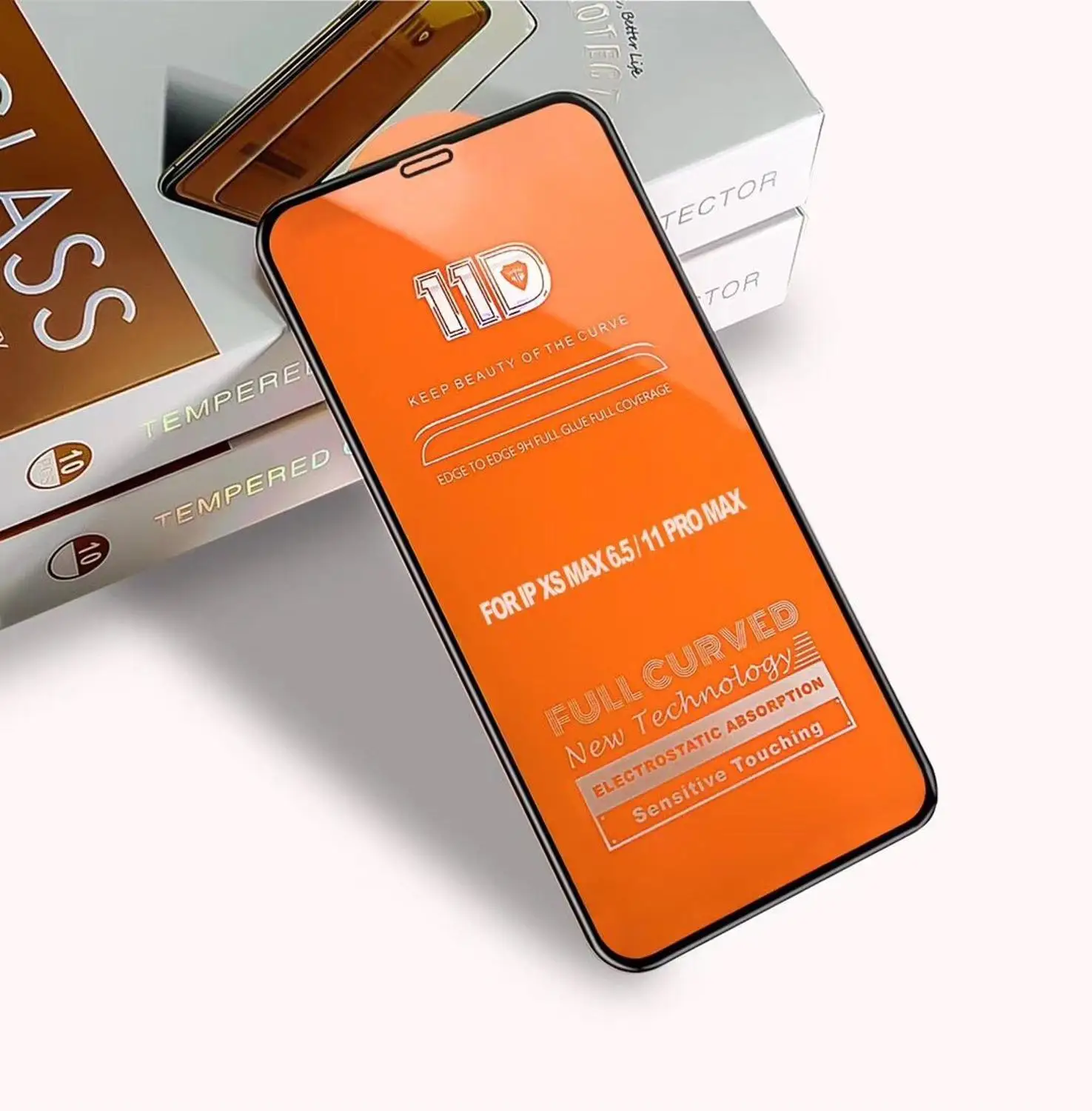 10 шт. 11D закаленное стекло для iPhone 11 pro max экран протектор для iPhone XXS Max XR 8 7 6s 6 plus Защитная пленка для экрана