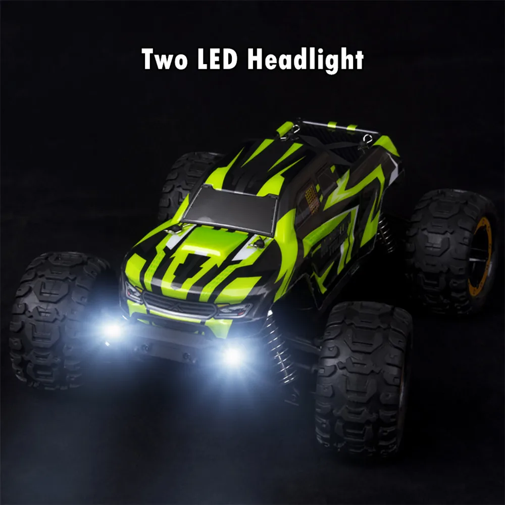 Пульт дистанционного управления трюковая машина 1/16 2,4G 4WD 45 км/ч высокоскоростной бесщеточный гоночный гусеничный Радиоуправляемый внедорожный автомобиль внедорожник грузовик игрушка