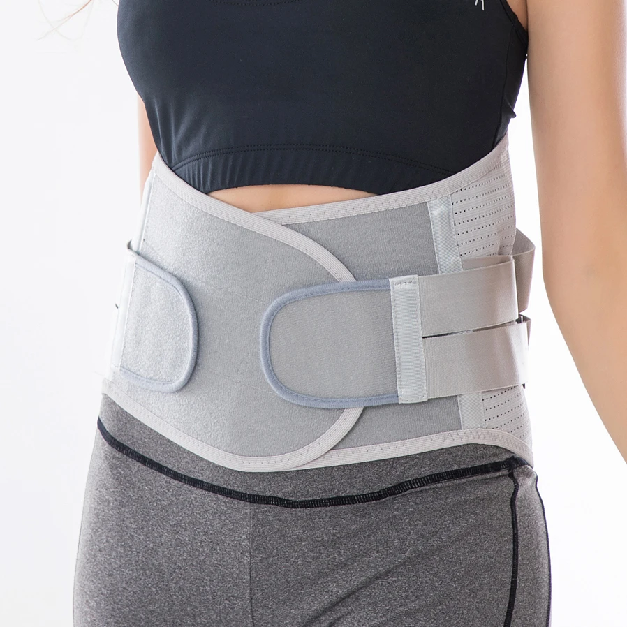 

Beathble Adjustable Double Pull Lumbar Support Lower Back Belt Brace Corcet Pain Relief Band Waist Belt For Men and Women