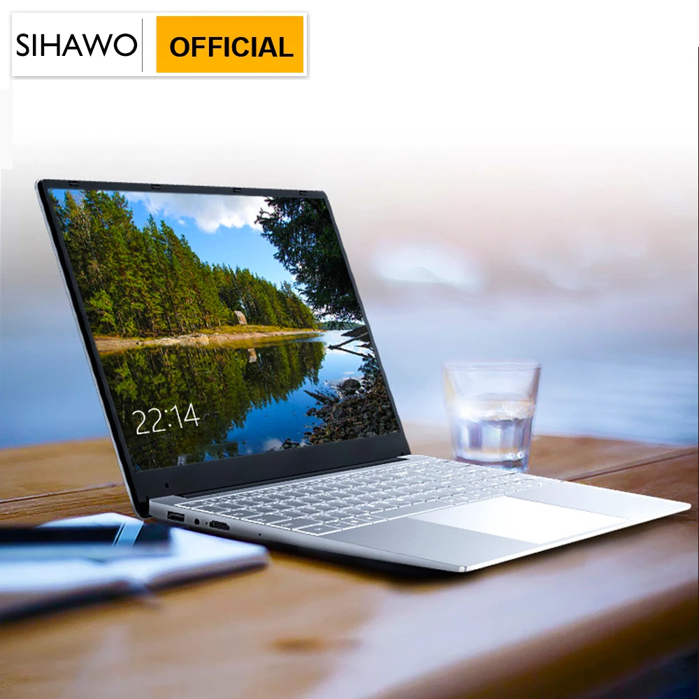 15,6 дюймов 1920*1080 Intel Core i3 5005U Windows10 8 Гб ram 1TGB SSD ноутбук с подсветкой полная раскладка клавиатуры металлическая крышка ноутбука