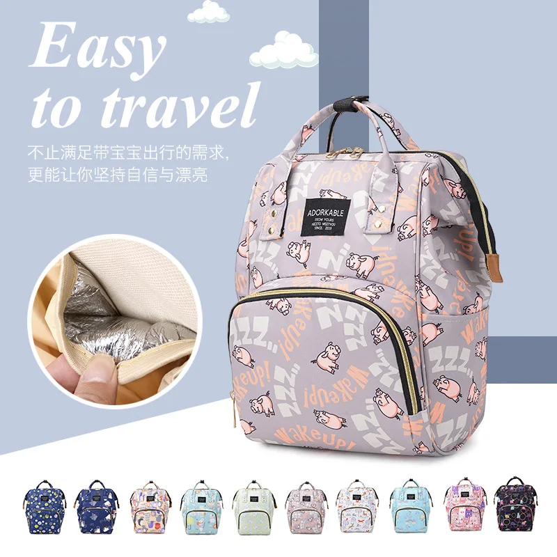  Diaper Bag backpack For moms Baby Maternity Bag For Baby Care Nappy Travel Bags Stroller Insulation