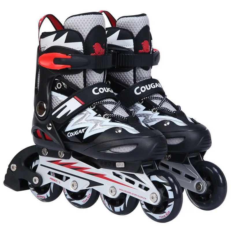Details about   NEW Adjustable Inline Skates Roller Blades Adult Size 8-10.5 Breathable a e 51 