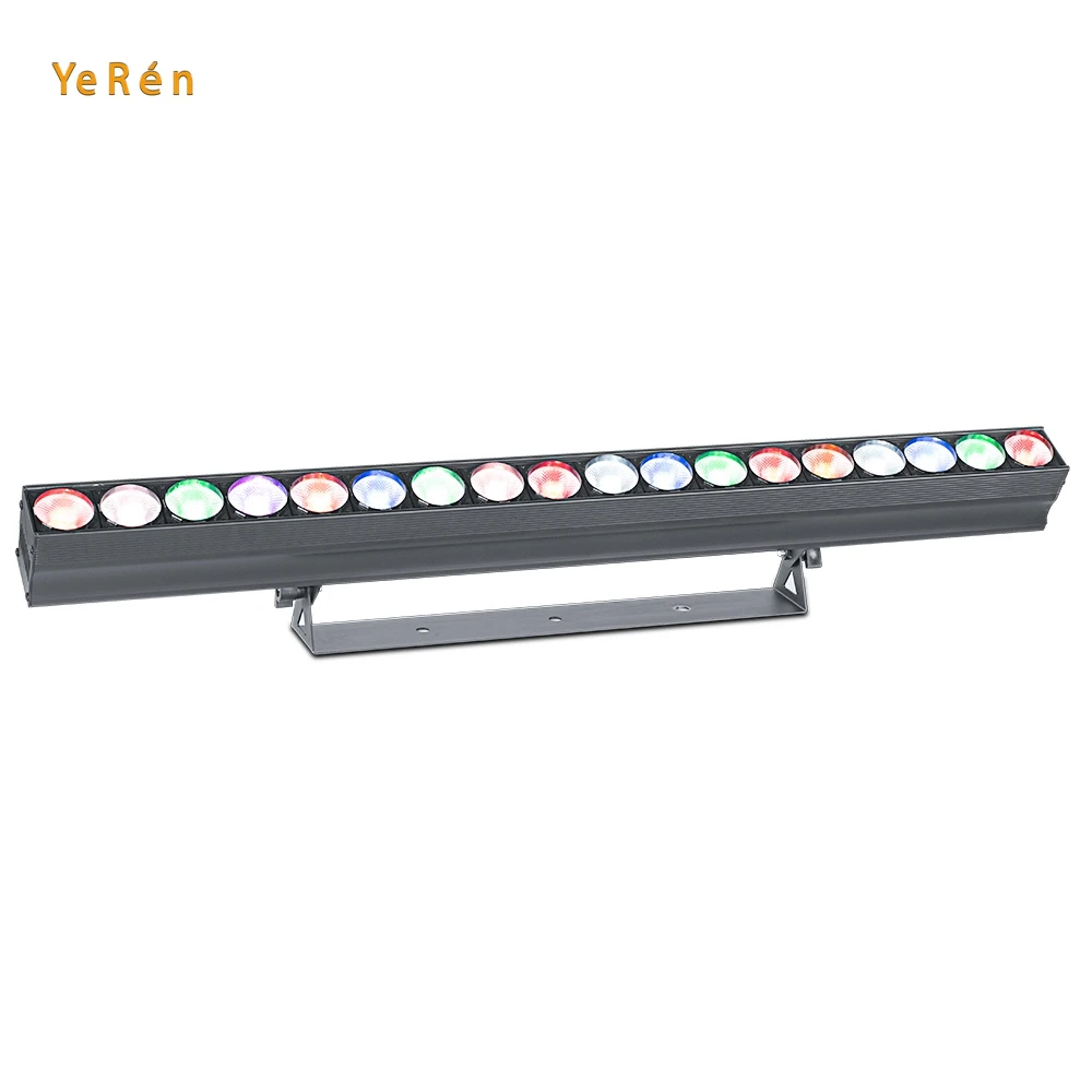 MFL Bar18 18x8W светодиодный светильник для мытья Авто(Запуск программы), звук активный, RGB диммер, статический цвет и DMX-512 режим сценический светильник Вечерние