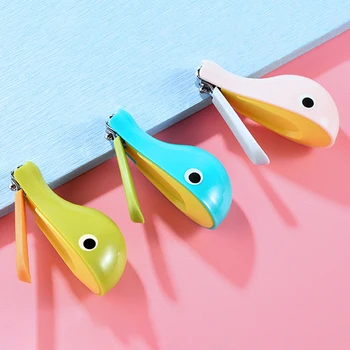 

Safety Nail Clippers Baby Nail Care Infant Trimmer Scissor Mini Manicure Cutter Dolphin Pattern Baby Scissor Cutter Supplies