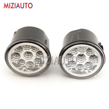 

MZORANGE 9W 6000K led Car fog lights For NISSAN TIIDA 2007-2009 2010 2011 SC11X CUBE Quest 2006-2012 fog light E2 12V DRL lamp