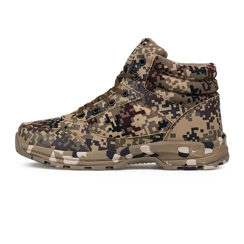 Billige Winter Taktische Männer Schnee Stiefel Camouflage Warme Baumwolle Armee Schuhe Trainer Schuhe Herren Militär Ankle Boot