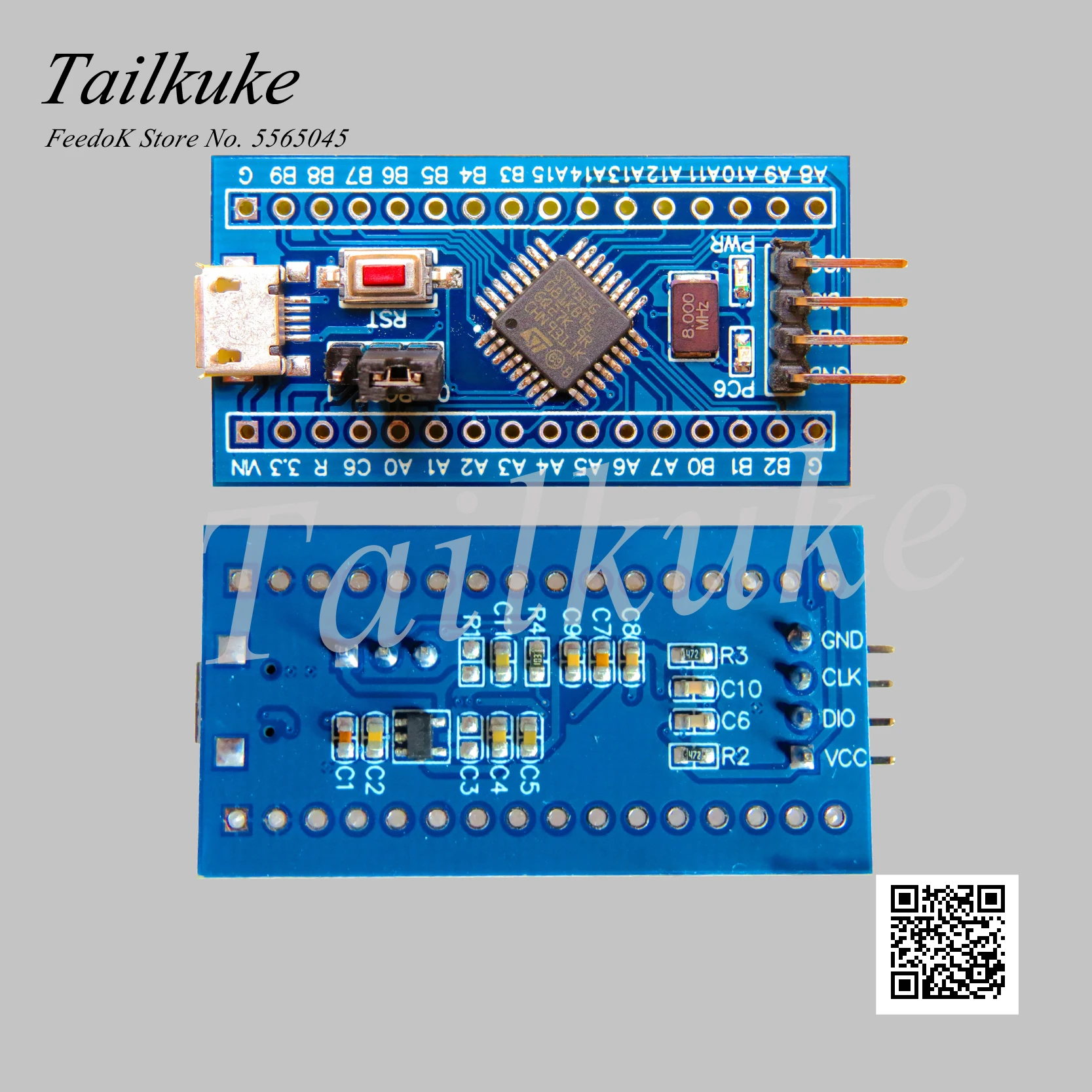 Системная плата Stm32g081 минимальная системная Stm32g081kbt6 новая детская G0|Запчасти для