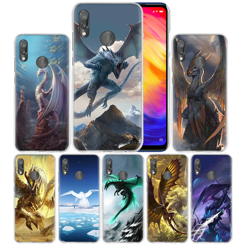 Чехол Крышка для спортивной камеры Xiao mi Red mi Note 7 7A фотоаппаратов моментальной печати 7S 6 6A 5 Y3 K20 mi 8 до 9 лет CC9 CC9E A1 A2 A3 играть F1 Lite Pro Plus Fly Драконов
