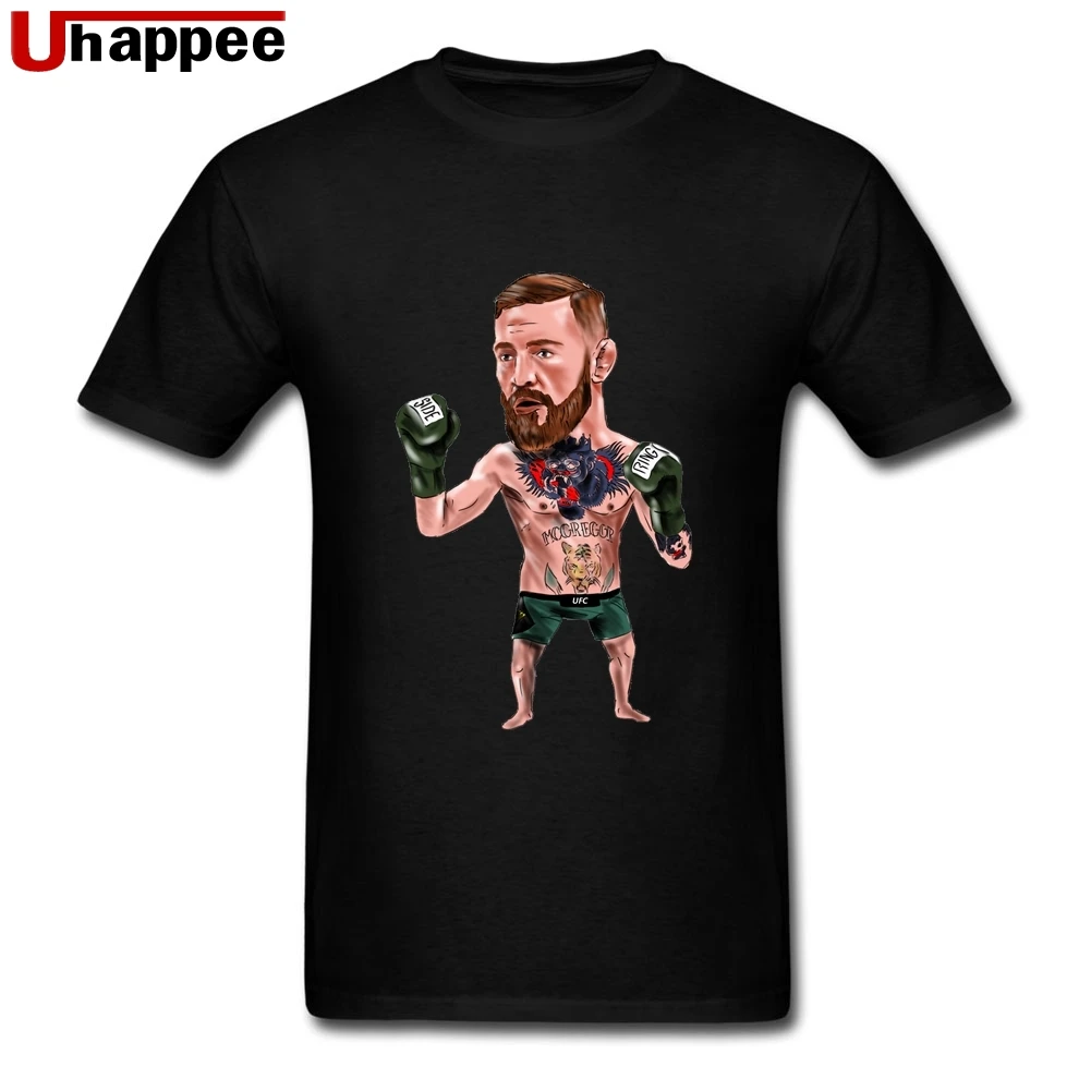 buy Wholesale Price Mens Novelty Conor Mcgregor2 Tees Shirt Short Sleeve Custom Design T Shirt Young Boy 3XL Size