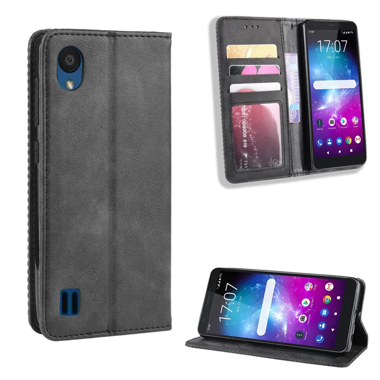 Для zte BLADE A5 чехол Премиальный кожаный чехол-книжка кожаный флип чехол для zte Blade A5 A52019 чехол 5,45 дюймов