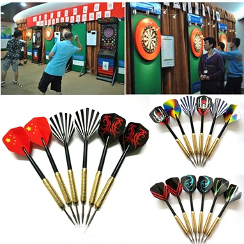 

Copper-Plated Needle Pin Dart Board Toy Kids Game New NAS Random Sports