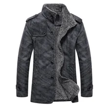 Мужские куртки, осенне-зимняя теплая кожаная мужская верхняя одежда, повседневная теплая куртка на пуговицах, мужские пальто, одежда chaqueta hombre
