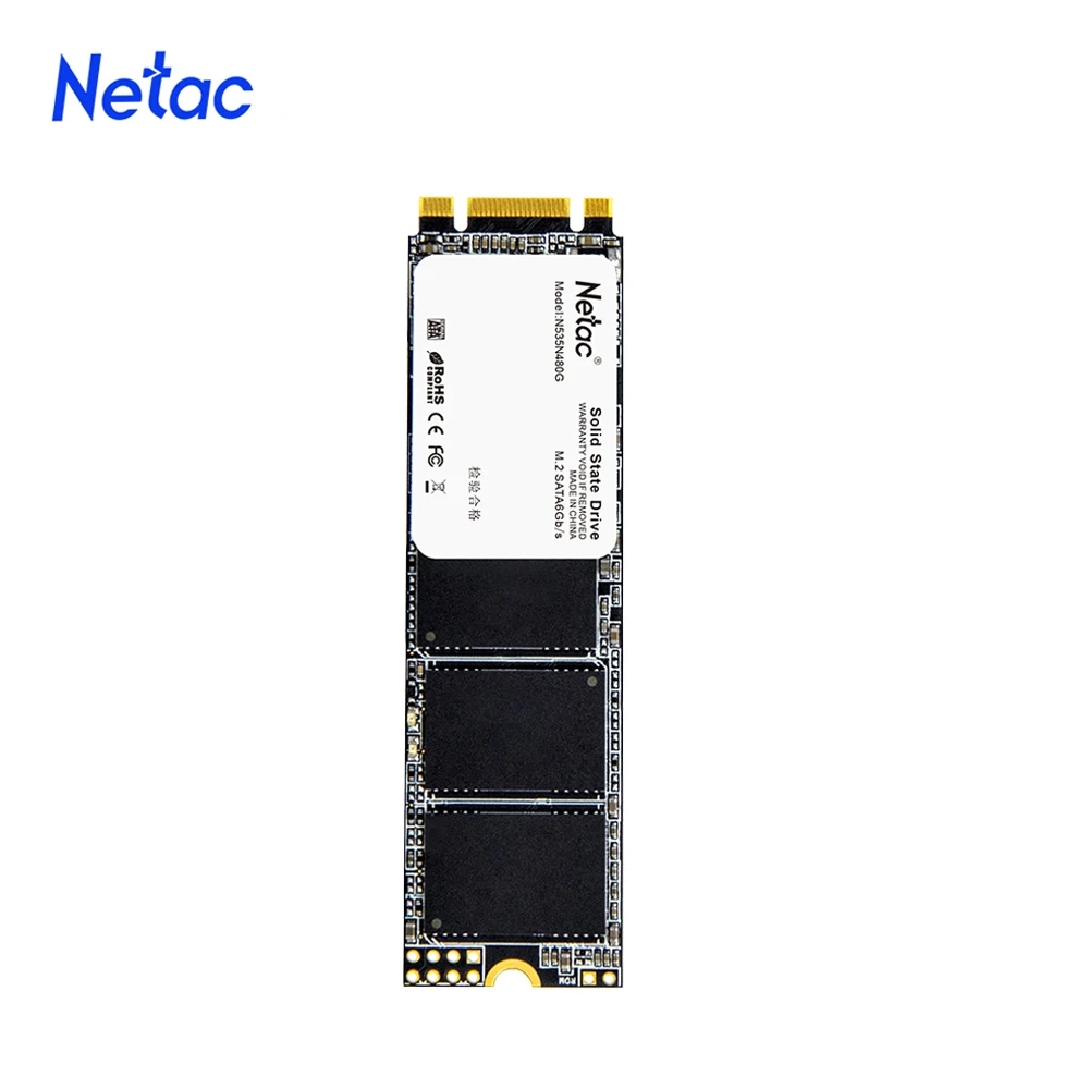 Внутренний твердотельный накопитель Netac M2 SSD SATA ssd 120 ГБ 240 480 M.2 2280 NGFF жесткий диск