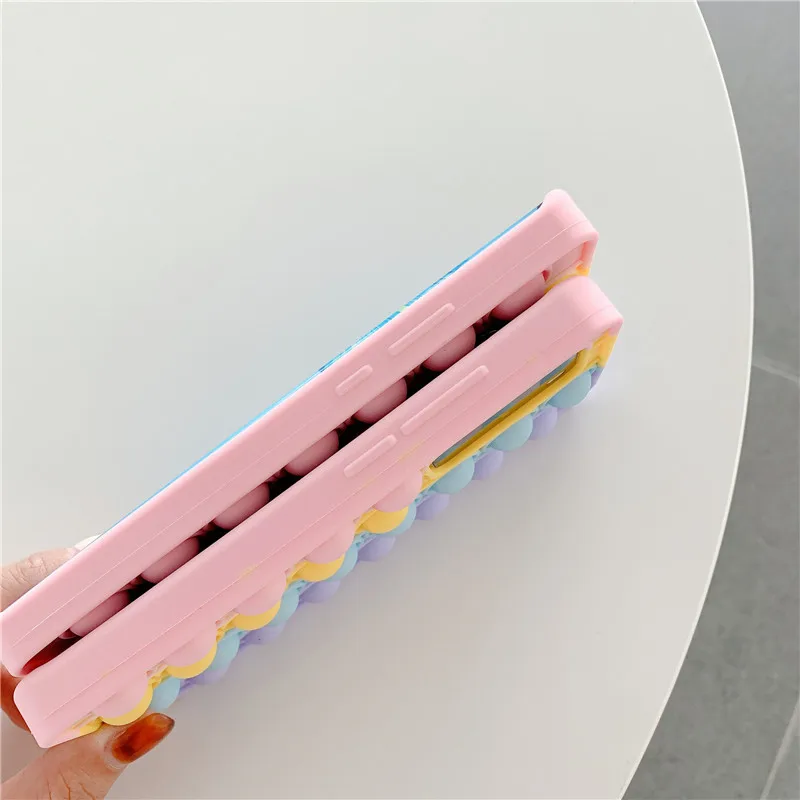 Relive Stress Case For Huawei P30 P40 Mate 30 40 Pro Nova 5T Pop Toys Push Bubble Cover For Honor 8X 9X 20 Pro 10 Lite 10i Case