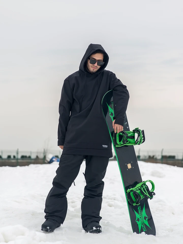 snowboard softshell hoodie