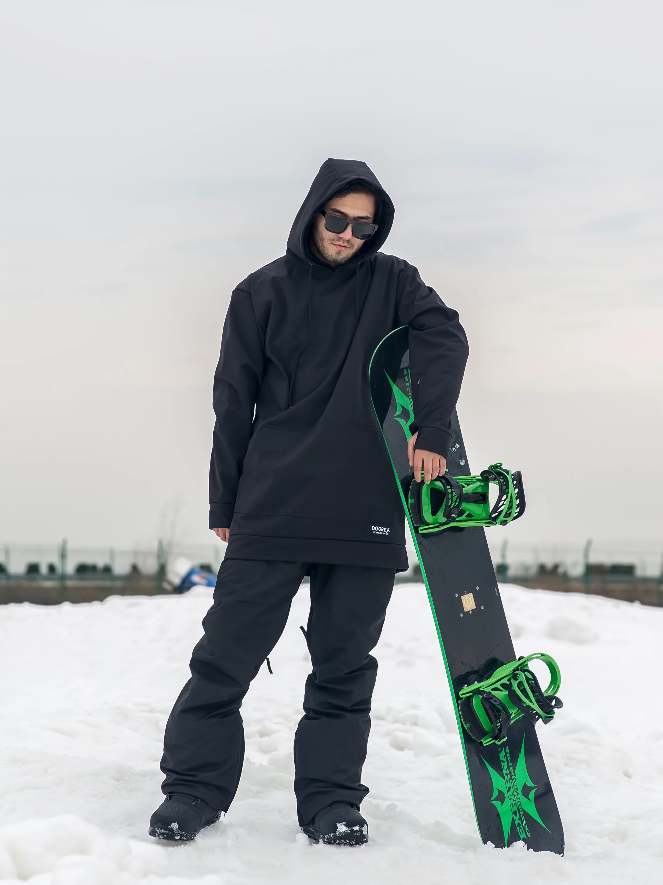 softshell hoodie snowboard