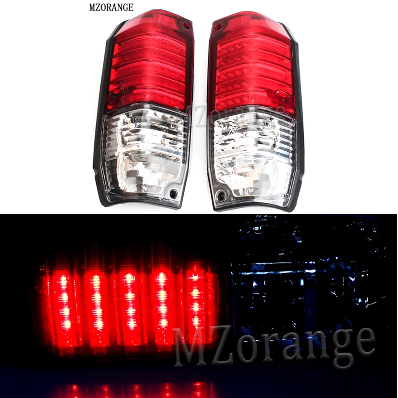 MZORANGE для toyota prado land cruiser LC70 LC76 LC77 4500 LJ77 RJ77 FZJ76 GRJ76 HZJ76 5 двери светодиодный задние лампы светильник в сборе