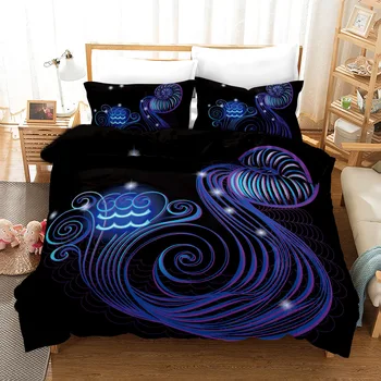 

Signs Of The Zodiac 3d Bedding Set Duvet Covers Pillowcases Children Room Decor Comforter Bedding Sets Bed Linen 04