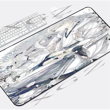 

XGZ Game Player Mouse Pad Anime Handsome Boy Swordsman Mousead Best Rubber Non-slip Computer Locking Edge Padmouse Diy