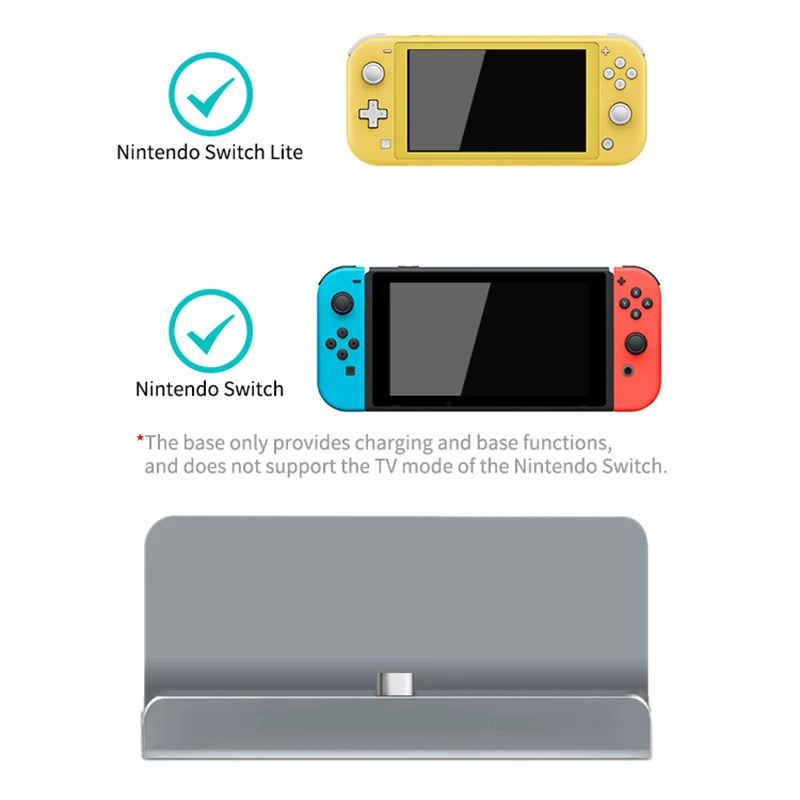 База для зарядки данных Frog с портом usb type C для консоли nintendo Switch Lite надежная базовая станция для консоли nintendo Switch