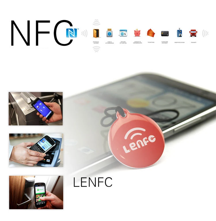 Эпоксидные бирки NFC LE для печати 13 56 МГц RFID NTAG203 эпоксидная бирка/карта/брелок