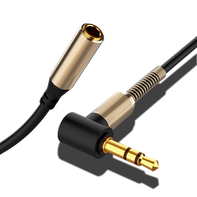 1M Audio aux Extension Cable for Huawei P20 lite Jack 3.5 mm Stereo 3.5mm Aux Headphones Xiaomi Redmi 5 plus PC | Электроника