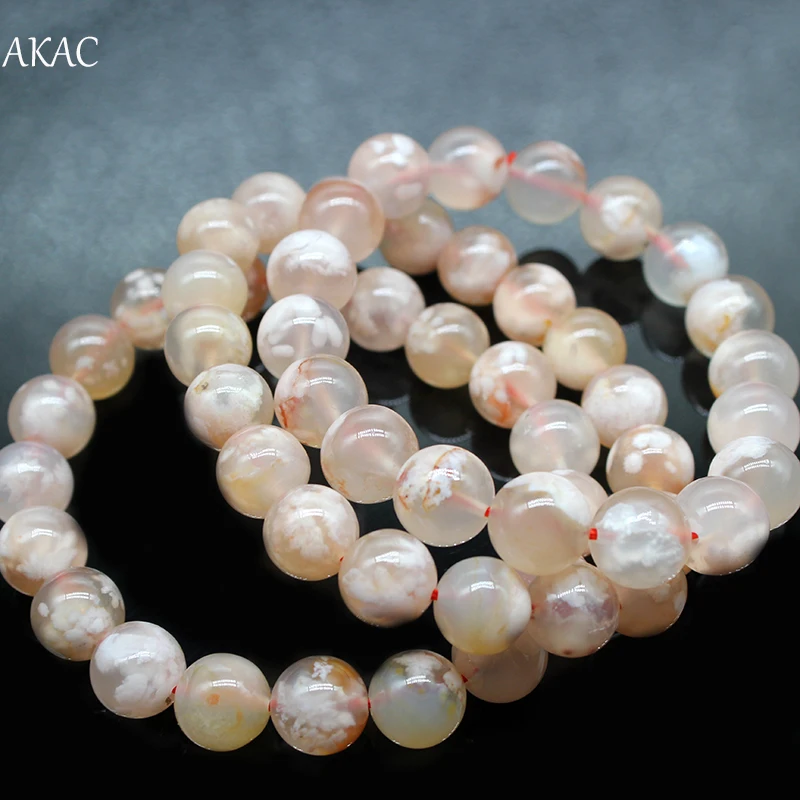 AKAC approx10-11mm натуральный специальный Вишневый Агат браслет бусы approx18-19beads/браслет