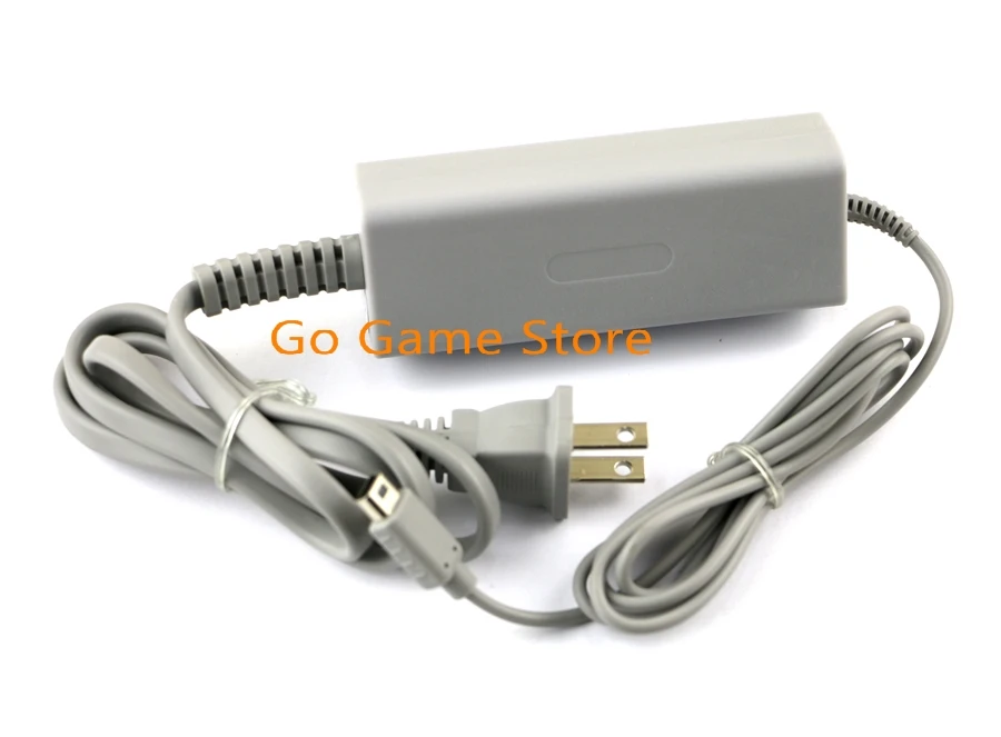 1 Pz Per Nintendo Wii U Gamepad Controller Us Plug & Eu Plug Supply Adattatore Ca Cavo Di Ricarica Cavo