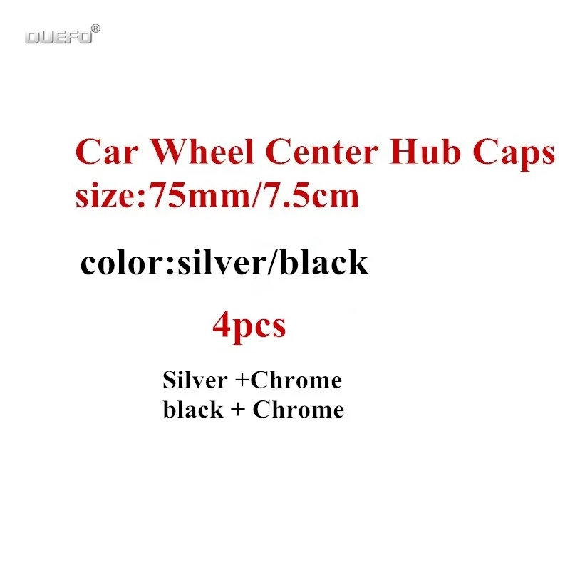 4 шт./лот 75 мм черная крышка центра колеса s колпачок обода колеса значок для G M R S Стайлинг