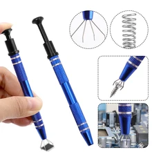 

Electronic Component Grabber IC Extractor Pickup BGA Chip Picker Patch IC Suck Pen Electronic Repair Tools Metal Four Claw